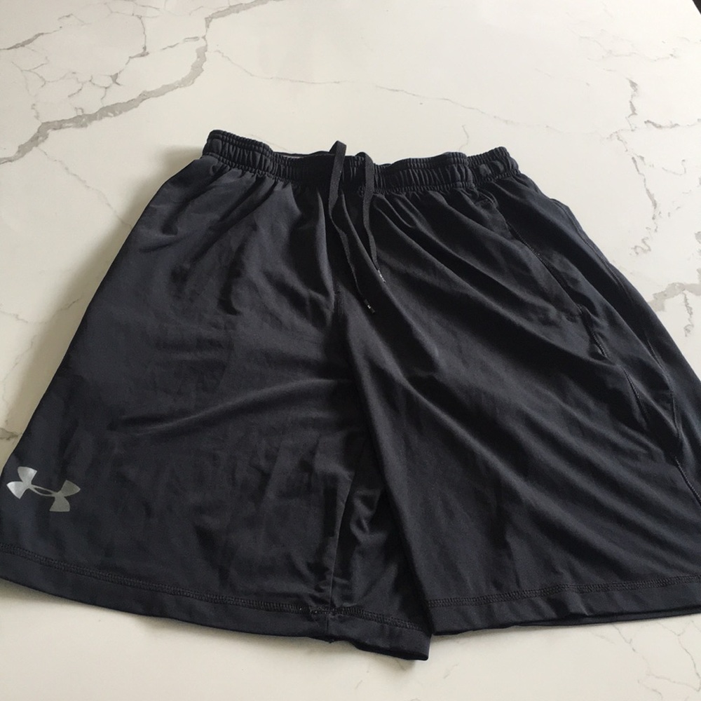 Under Armour men’s basketball shorts black